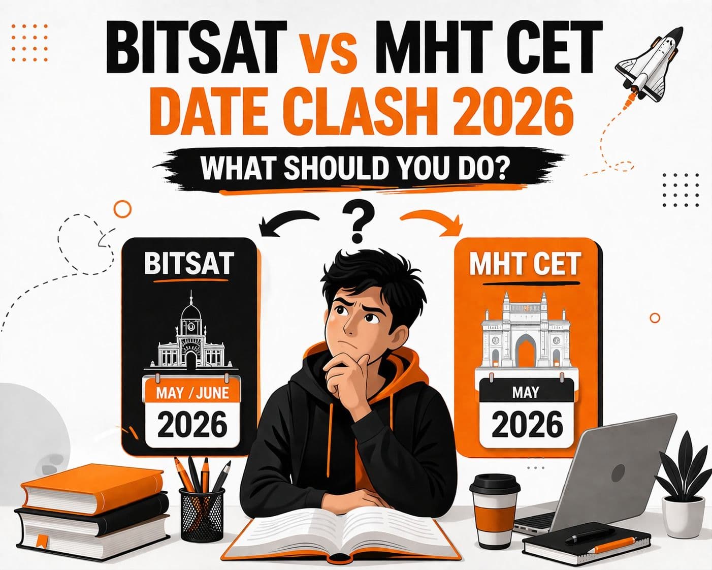 BITSAT vs MHT CET Date Clash 2026: What Should You Do?