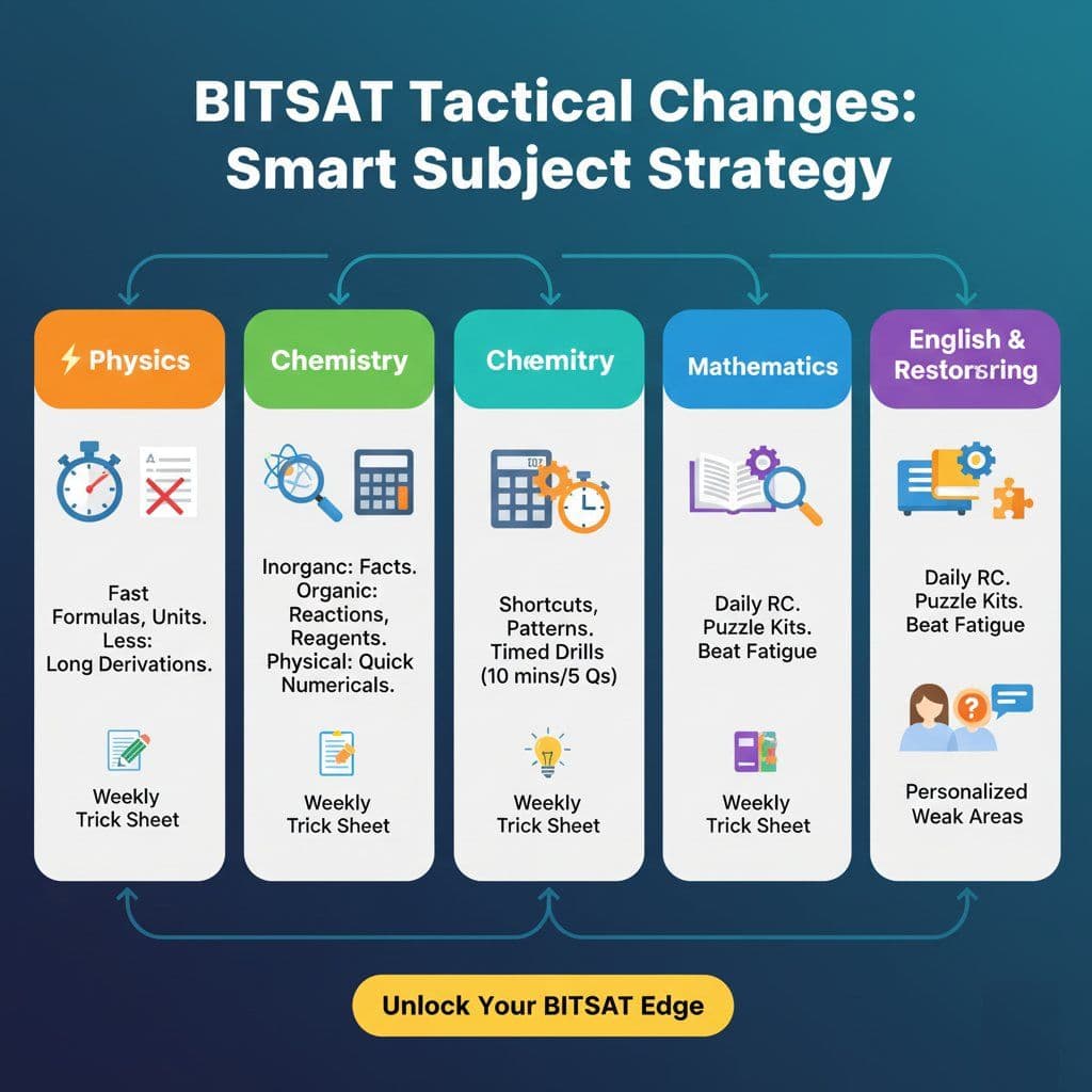 Subject-Wise Tactical Changes
