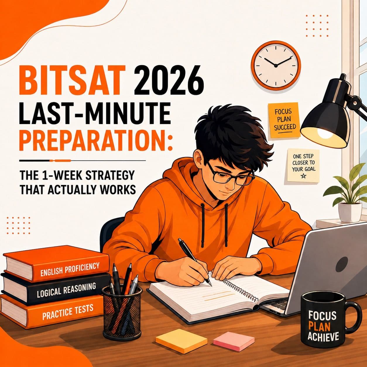 BITSAT 2026 Last-Minute Preparation: The 1- Week Strategy That Actually Works