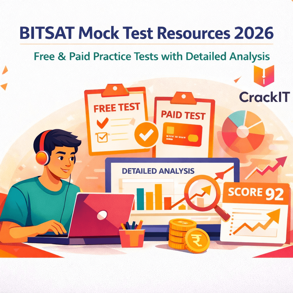 BITSAT Mock Test Resources 2026: Free & Paid Practice Tests with Detailed Analysis