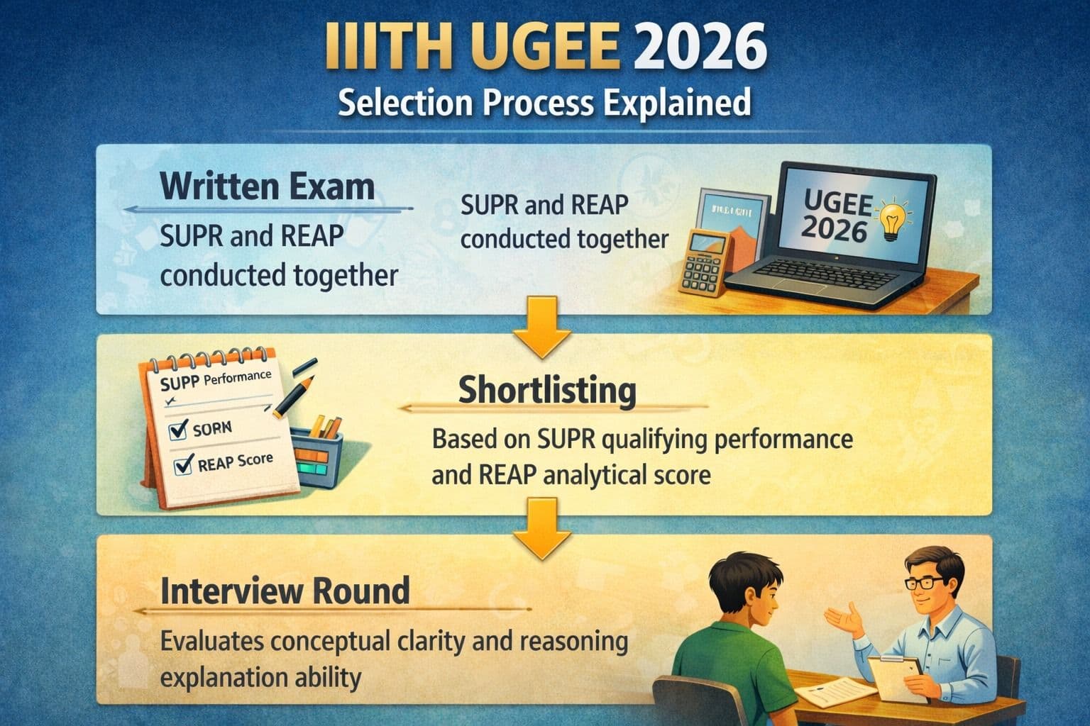 IIITH UGEE 2026 Selection process Explained