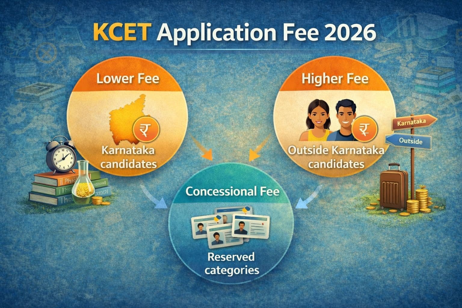 what is KCET Application Fee 2026