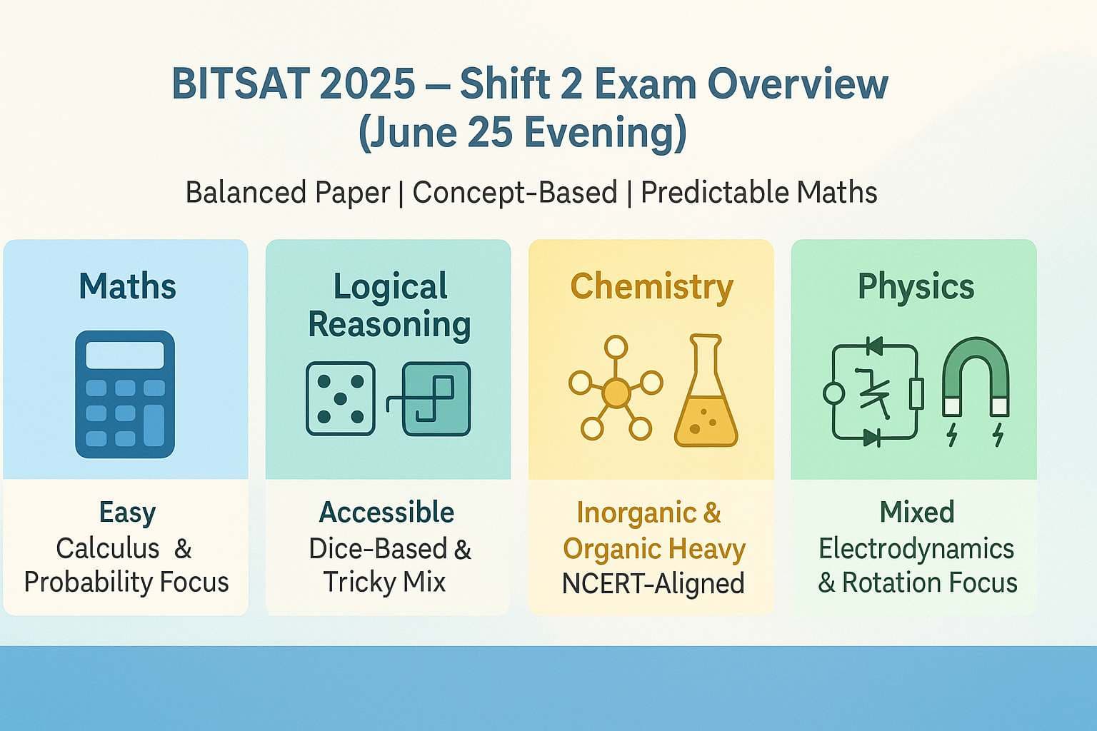 exam overview of shift 2 june 25 evening summary