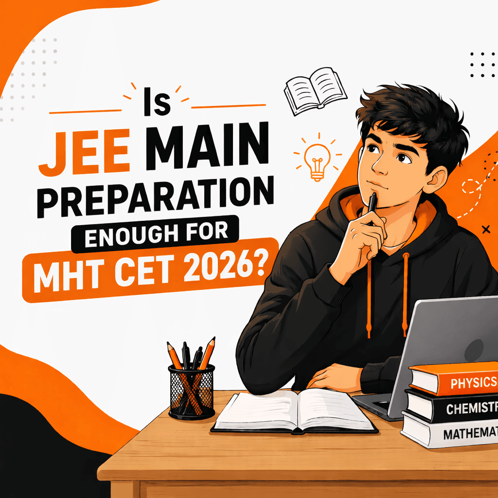 Is JEE Main Preparation Enough for MHT CET 2026? Honest Comparison + What You Must Add
