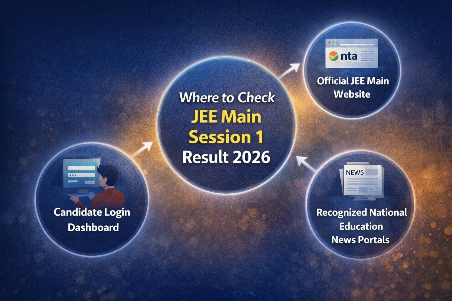 where to check Jee main session 1 result 2026