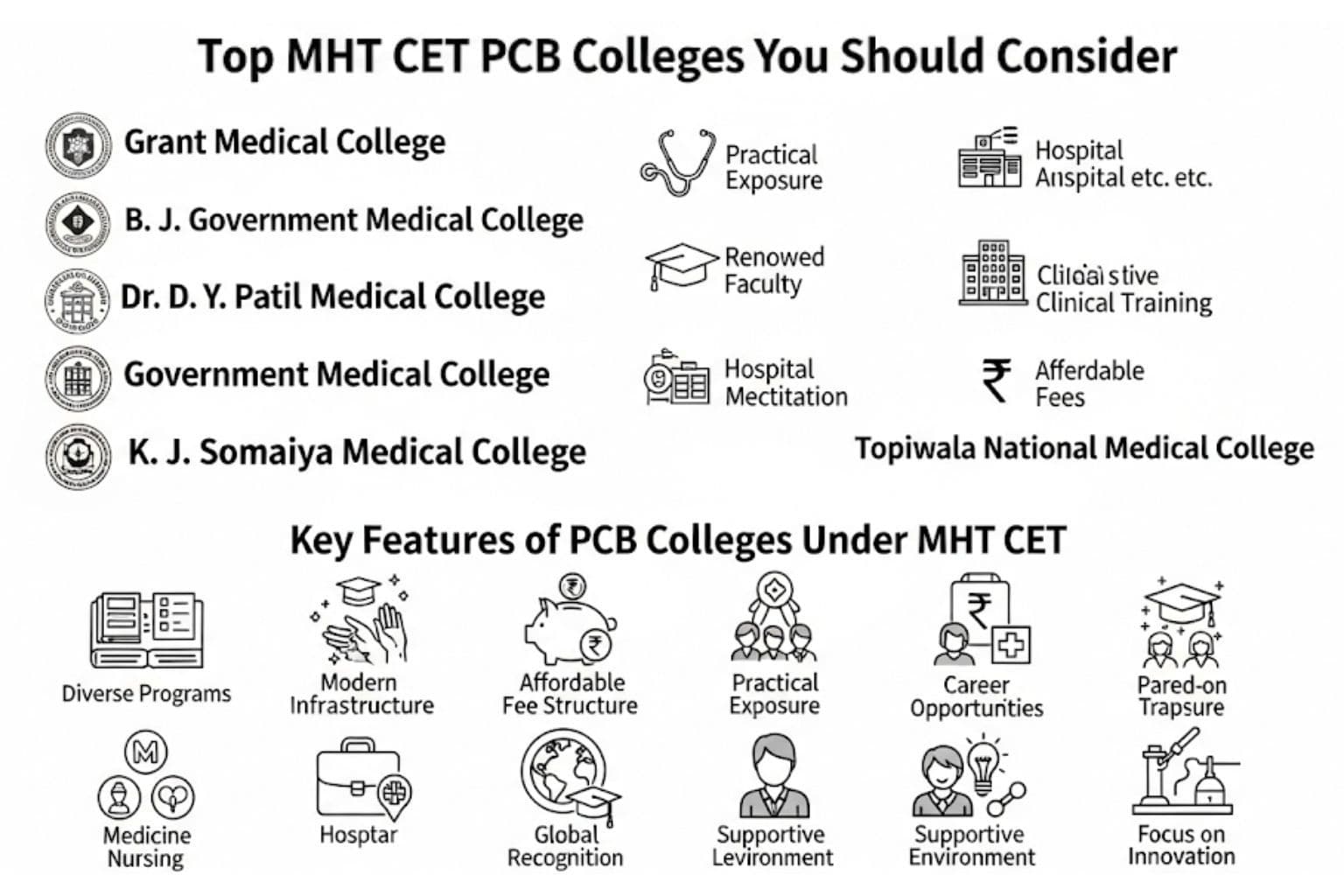 Top Colleges Offering PCB Programs Through MHT CET