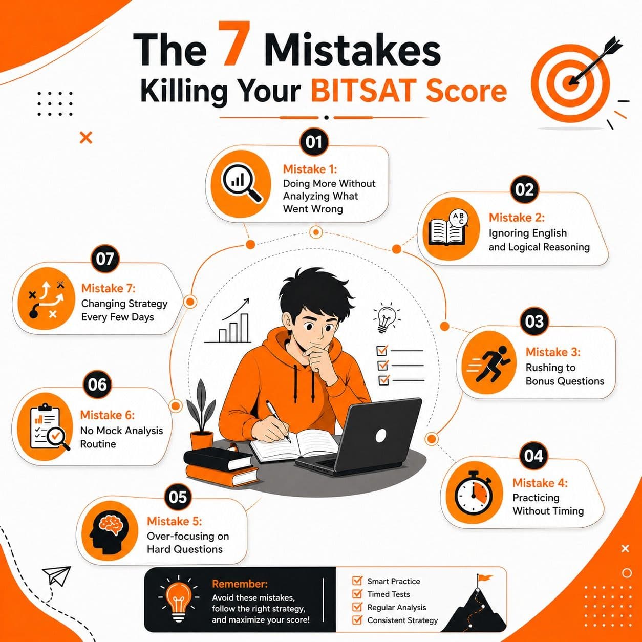 The 7 Mistakes Killing Your BITSAT Score
