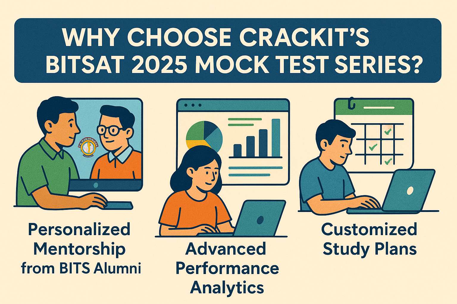 Why Choose Crackit's BITSAT Mock Test Series 2025