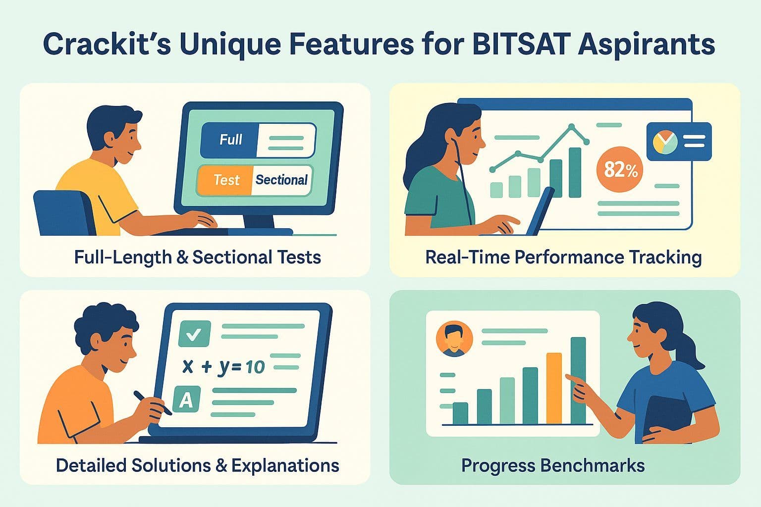 Crackit BITSAT Mock Test Features