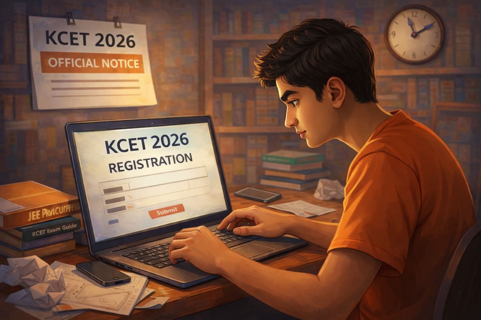 KCET Registration Date 2026, Check Step by Step Registration Process