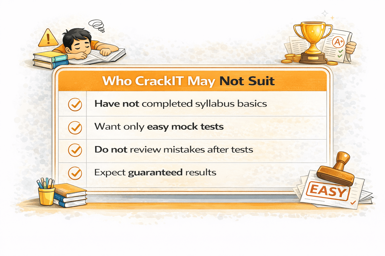 who crackIT may not Suit