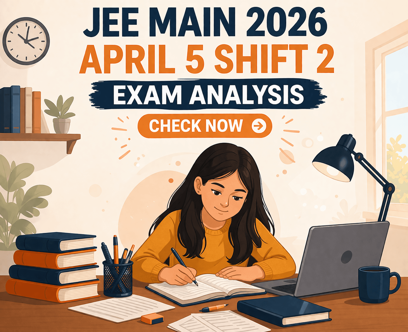 JEE Main 2026 April 5 Shift 2 Exam Analysis, Check Now