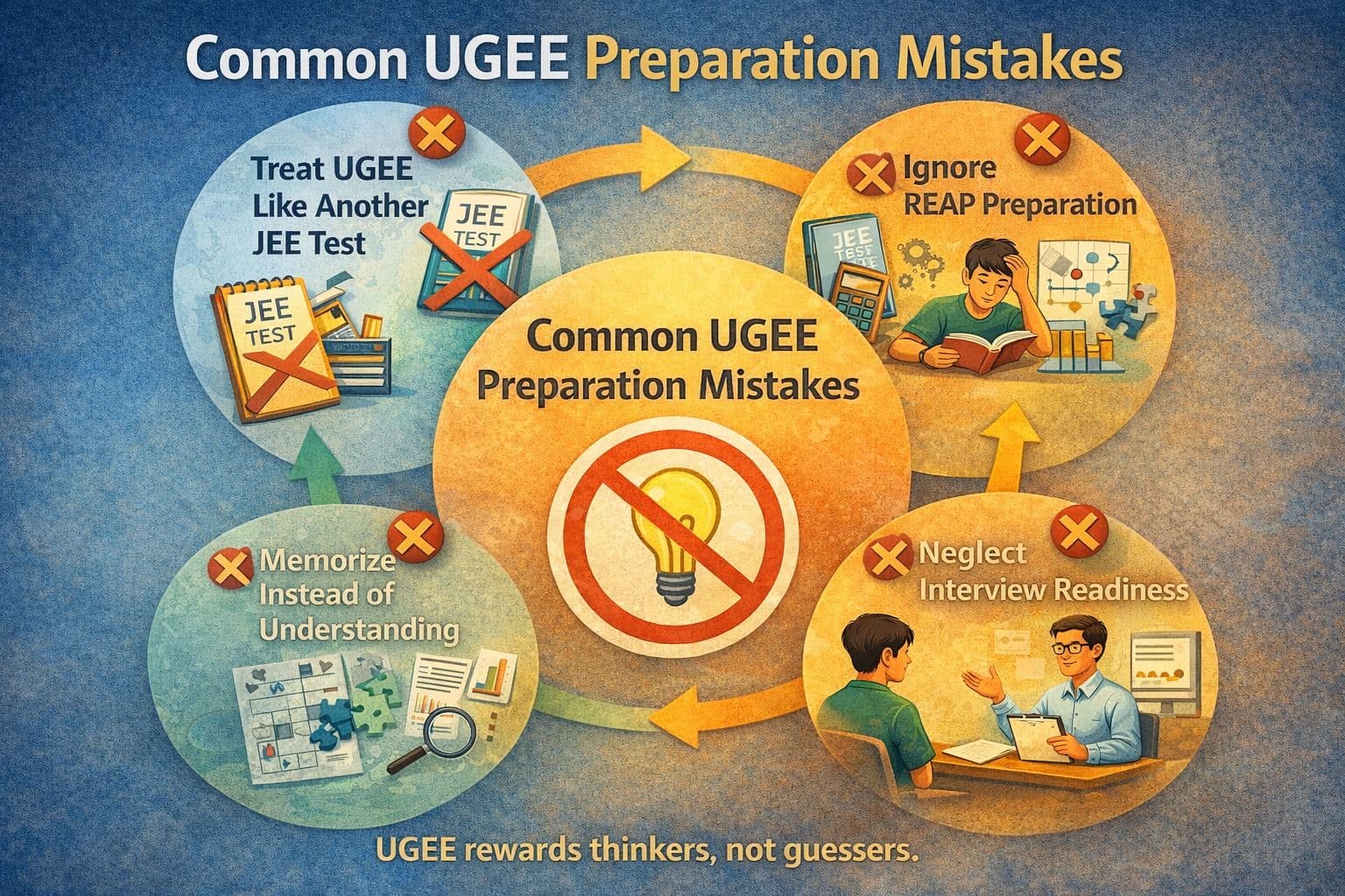 Common UGee Preparation mistakes