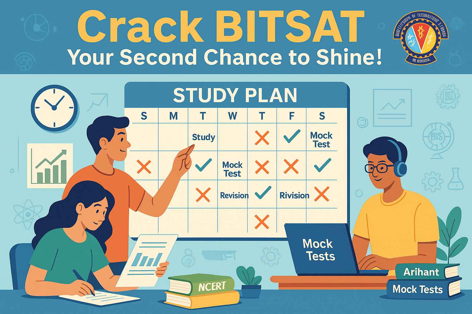 Study Plan That Works to Crack BITSAT Second in Attempt