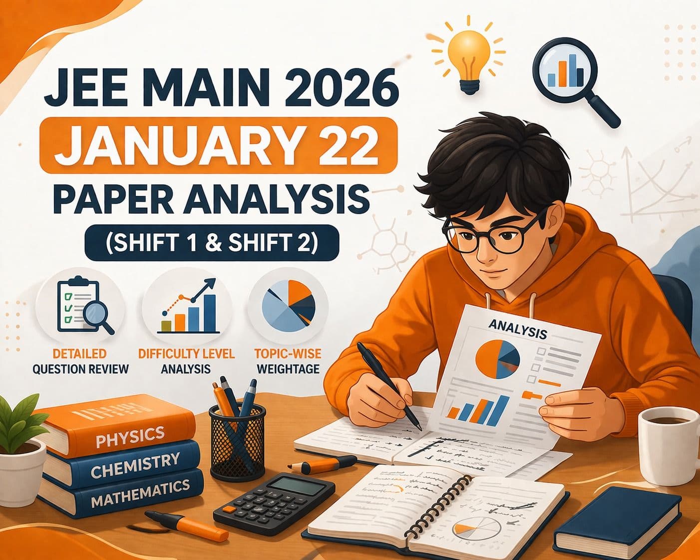 JEE Main 2026 January 22 Paper Analysis (Shift 1 & Shift 2)