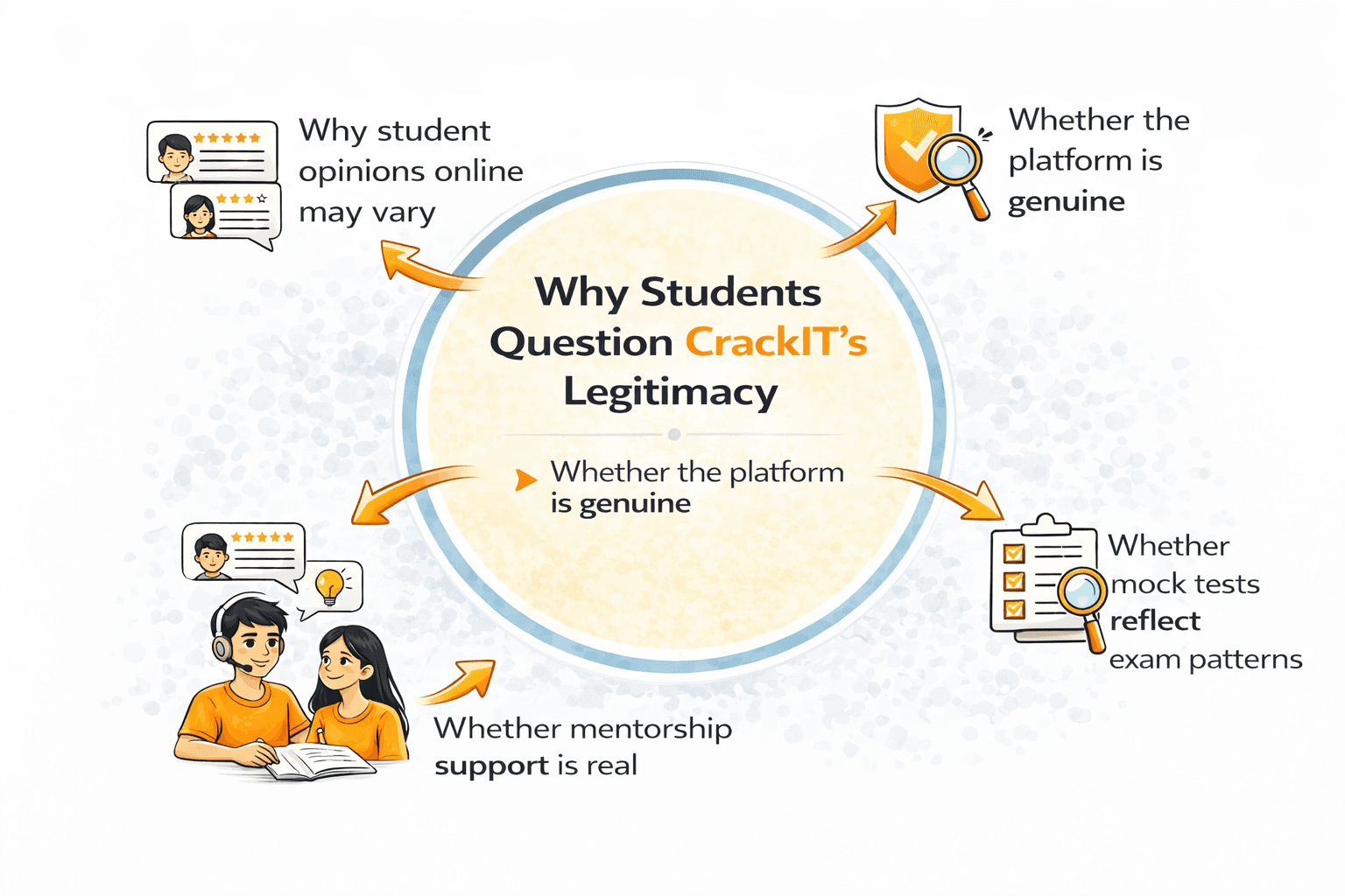 why students question CrackITs Legitimacy