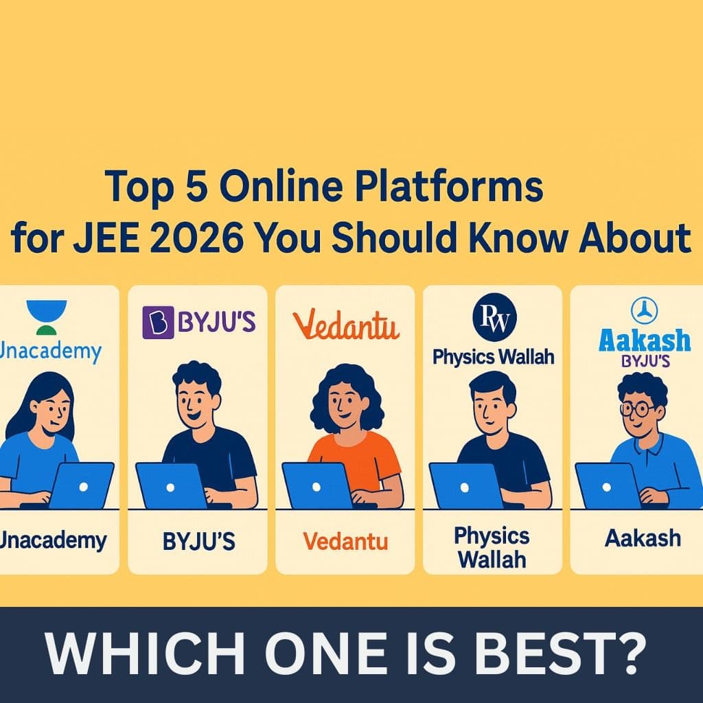 Top 5 Online Platforms for JEE 2026 You Should Know About