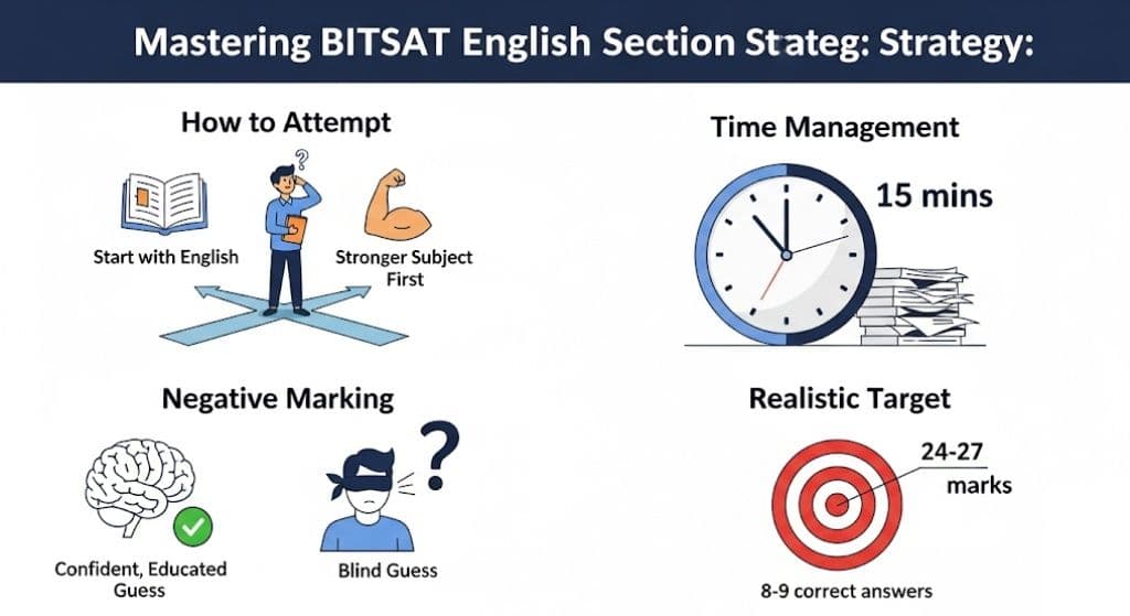 Section Strategy BITSAT English