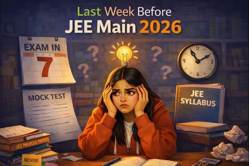 Last Week Before JEE Main 2026
