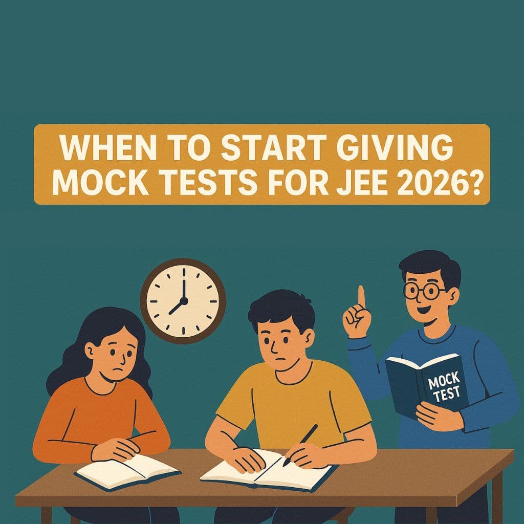 When to Start Giving Mock Tests for JEE 2026?
