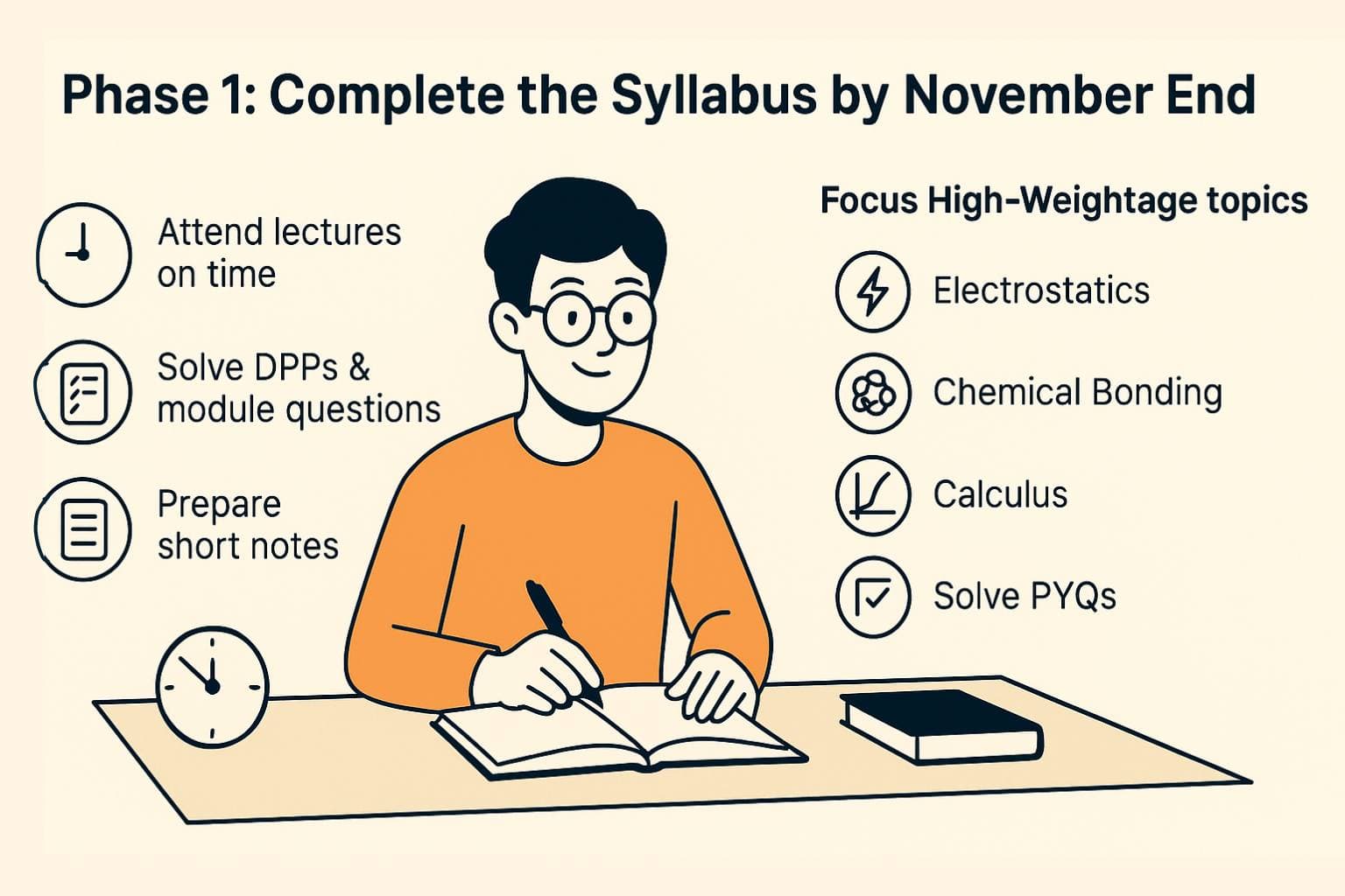 How to Crack JEE Main in 6 Months: Phase 1
