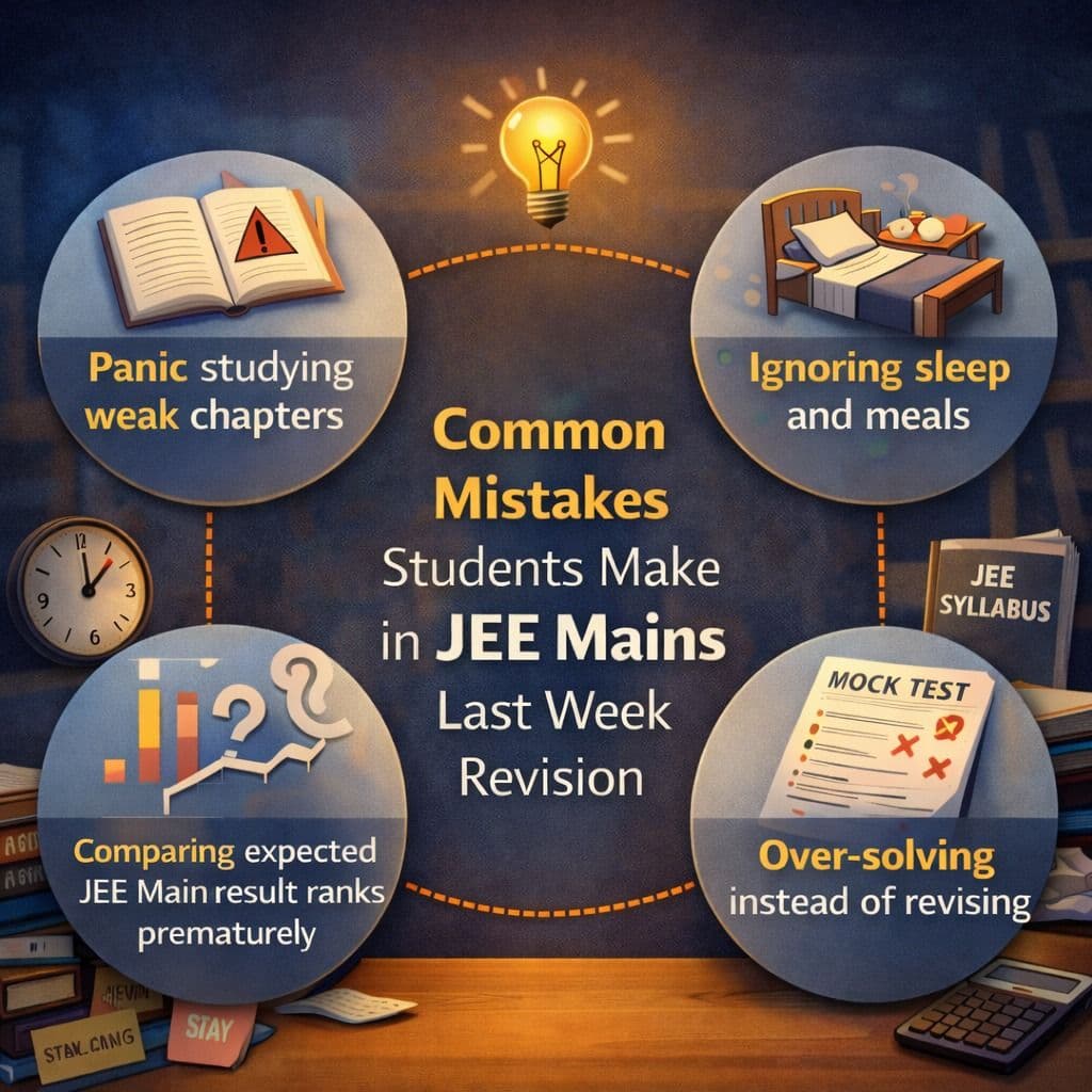 Common mistakes students makes in Jee main